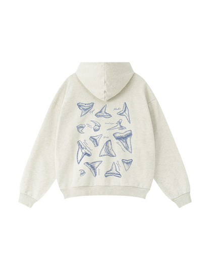 Shark Tooth Sketch Hoodie
