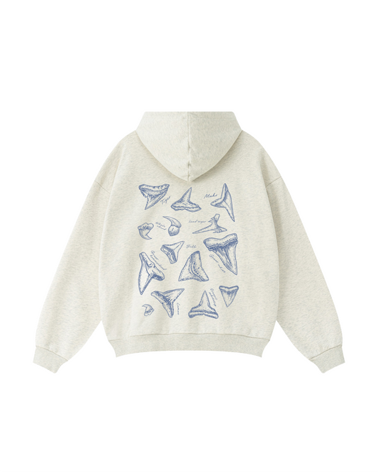 Shark Tooth Sketch Hoodie