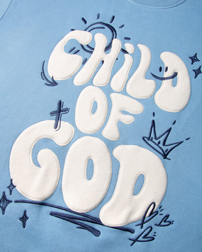 Child of God Embroidered Crewneck