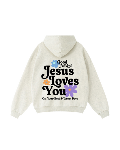 Jesus Loves You Hoodie
