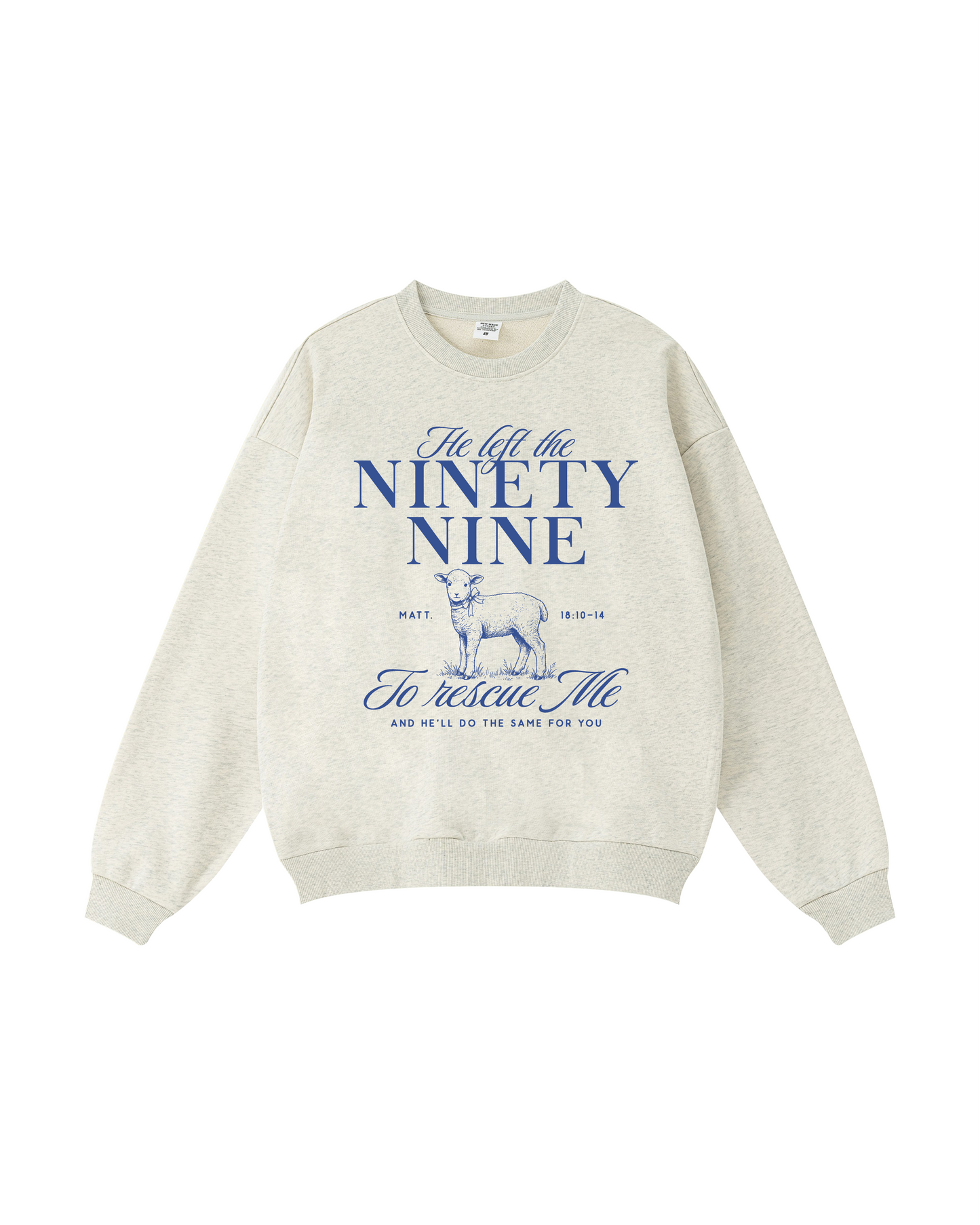 He Left the 99 Crewneck