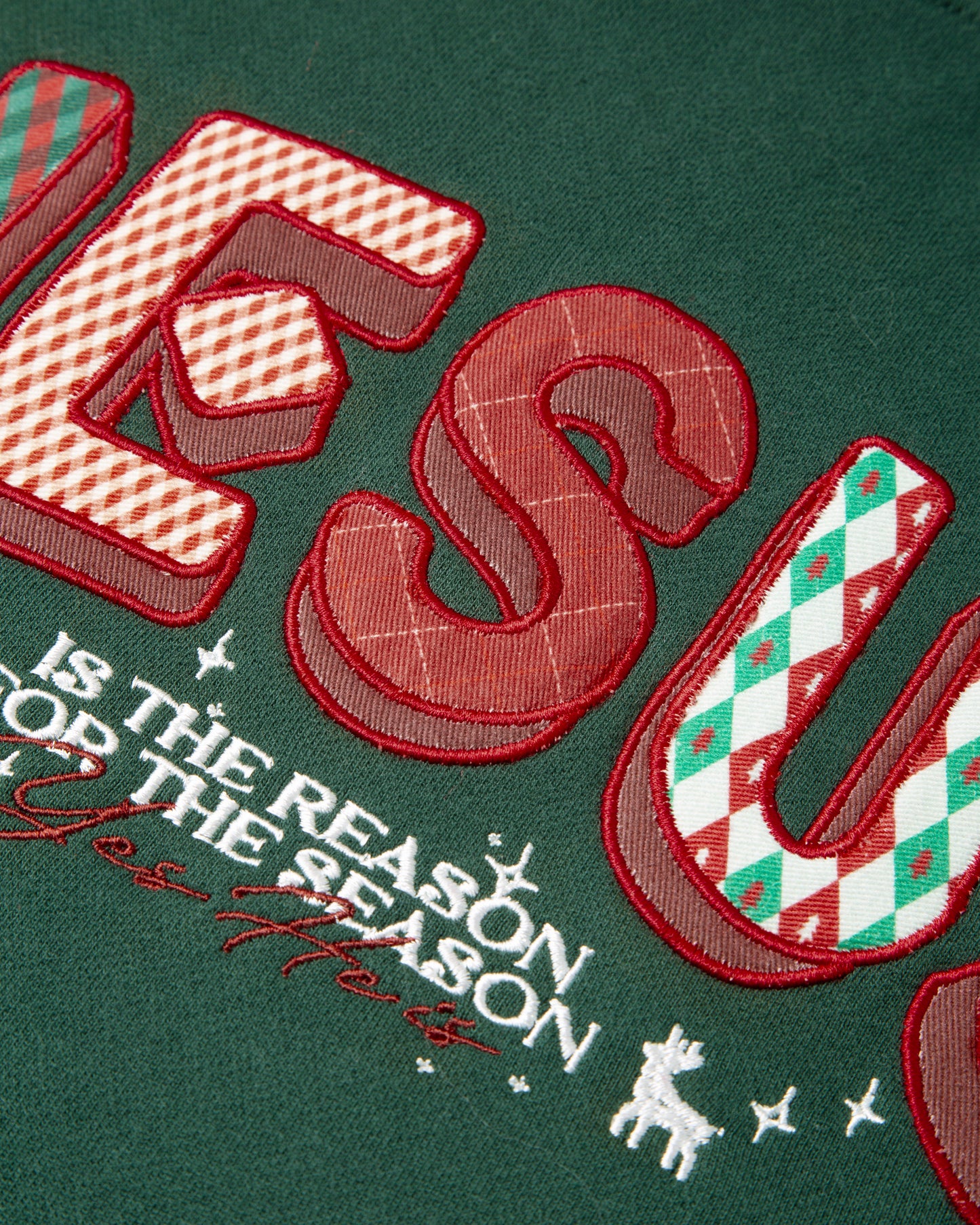 JESUS – Reason for the Season Embroidered Hoodie