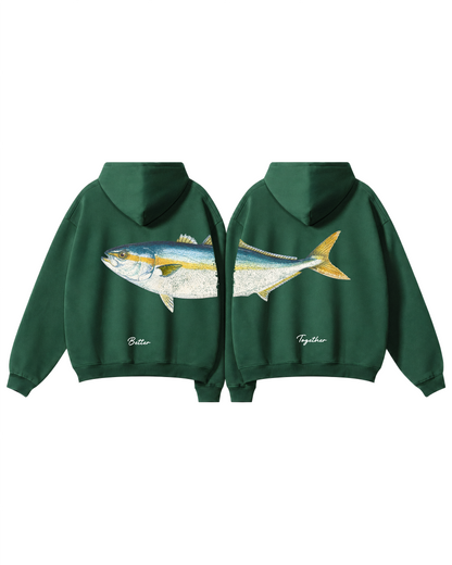 Better Together Yellowtail Couple Unisex Hoodie Set