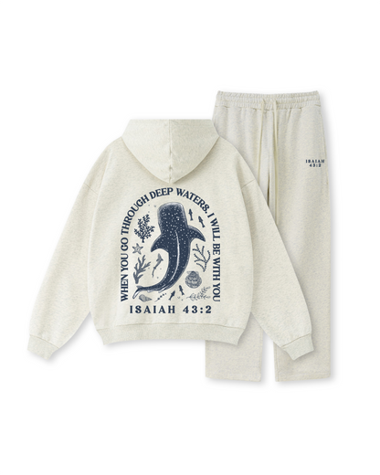 When You Go Through Deep Waters Hoodie