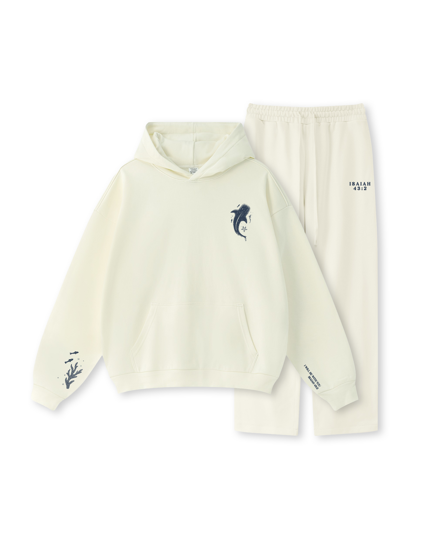 When You Go Through Deep Waters Hoodie
