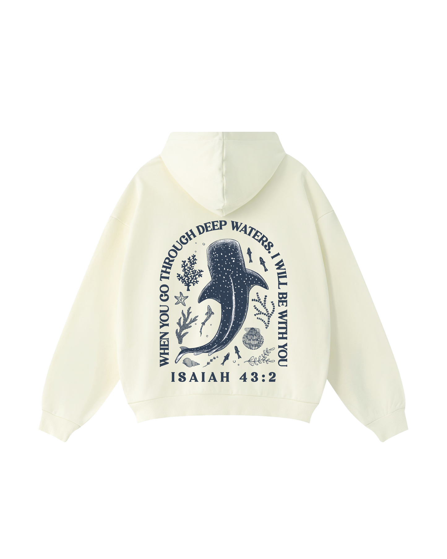 When You Go Through Deep Waters Hoodie