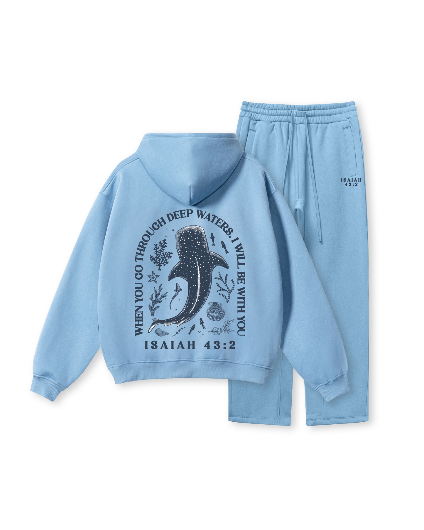 When You Go Through Deep Waters Hoodie