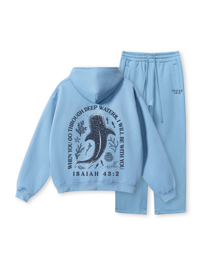 When You Go Through Deep Waters Hoodie