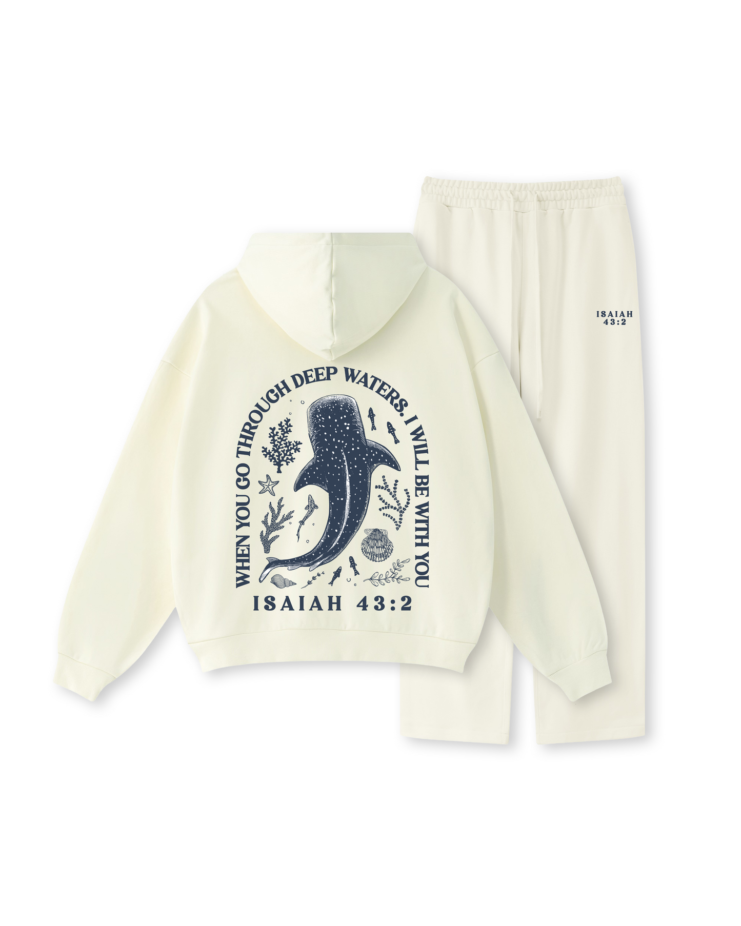 When You Go Through Deep Waters Hoodie