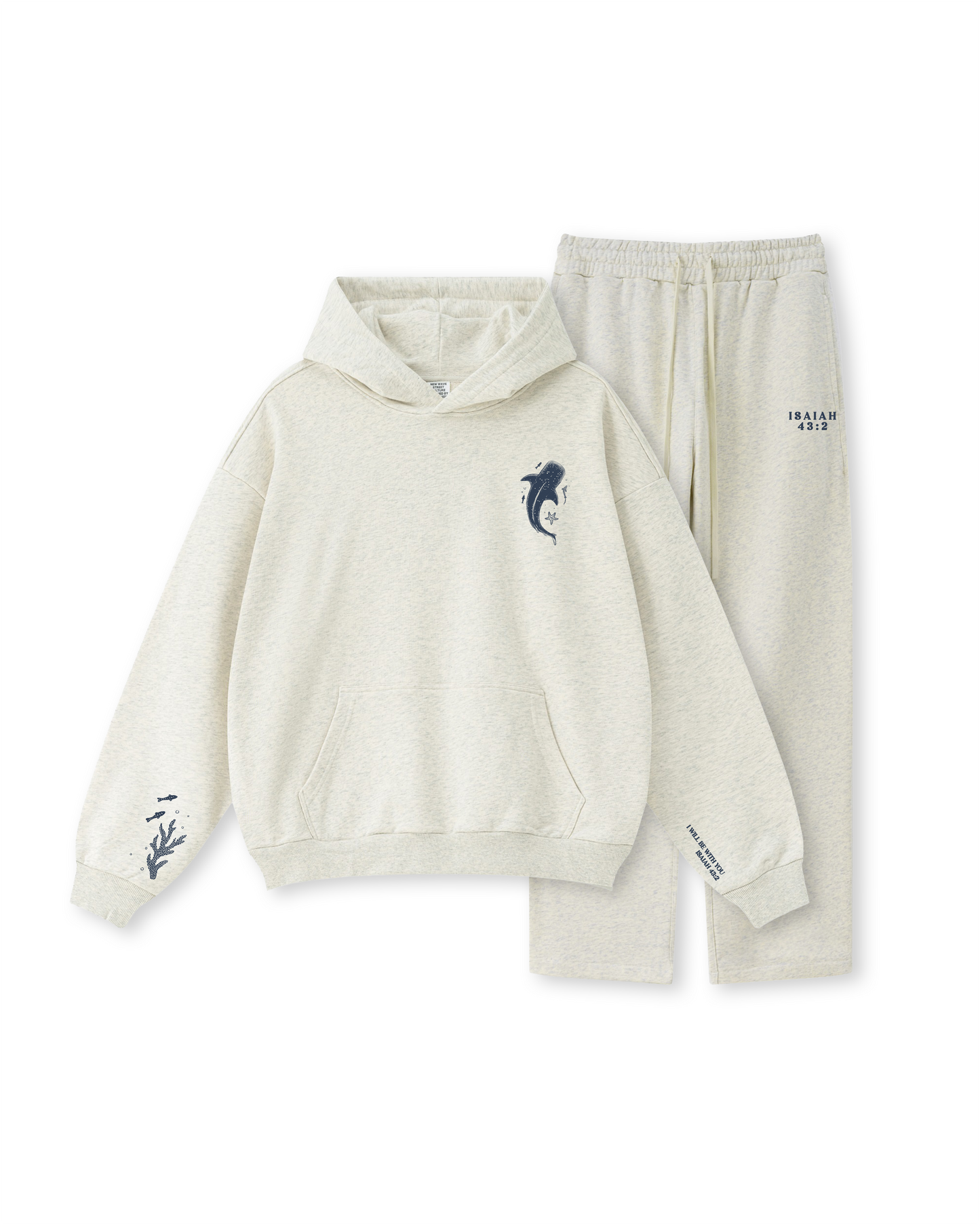 When You Go Through Deep Waters Hoodie