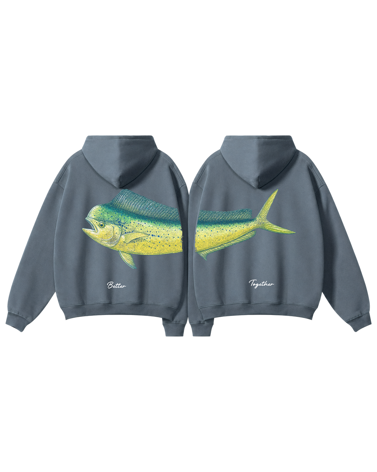 Better Together Mahi Mahi Couple Unisex Hoodie Set