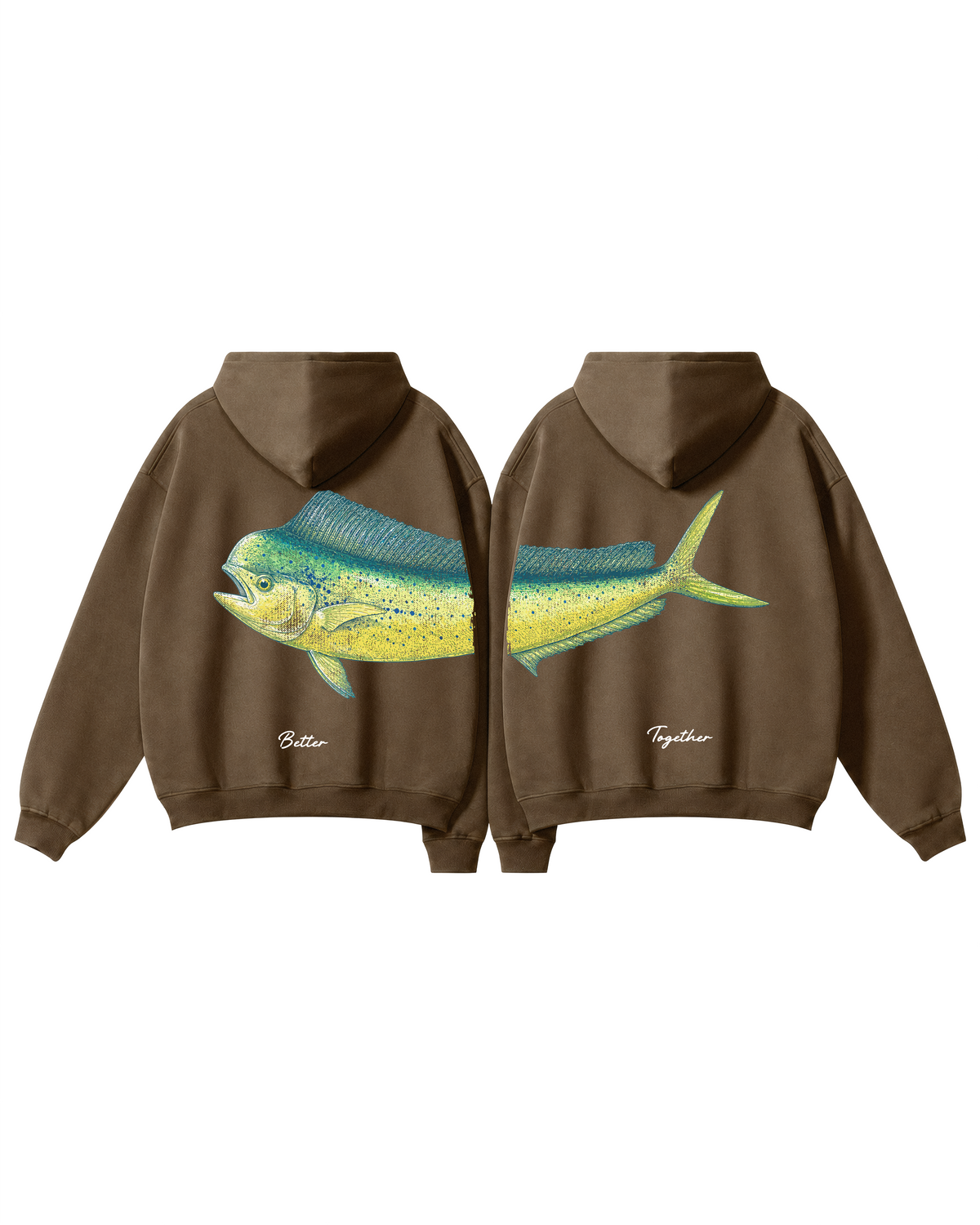 Better Together Mahi Mahi Couple Unisex Hoodie Set