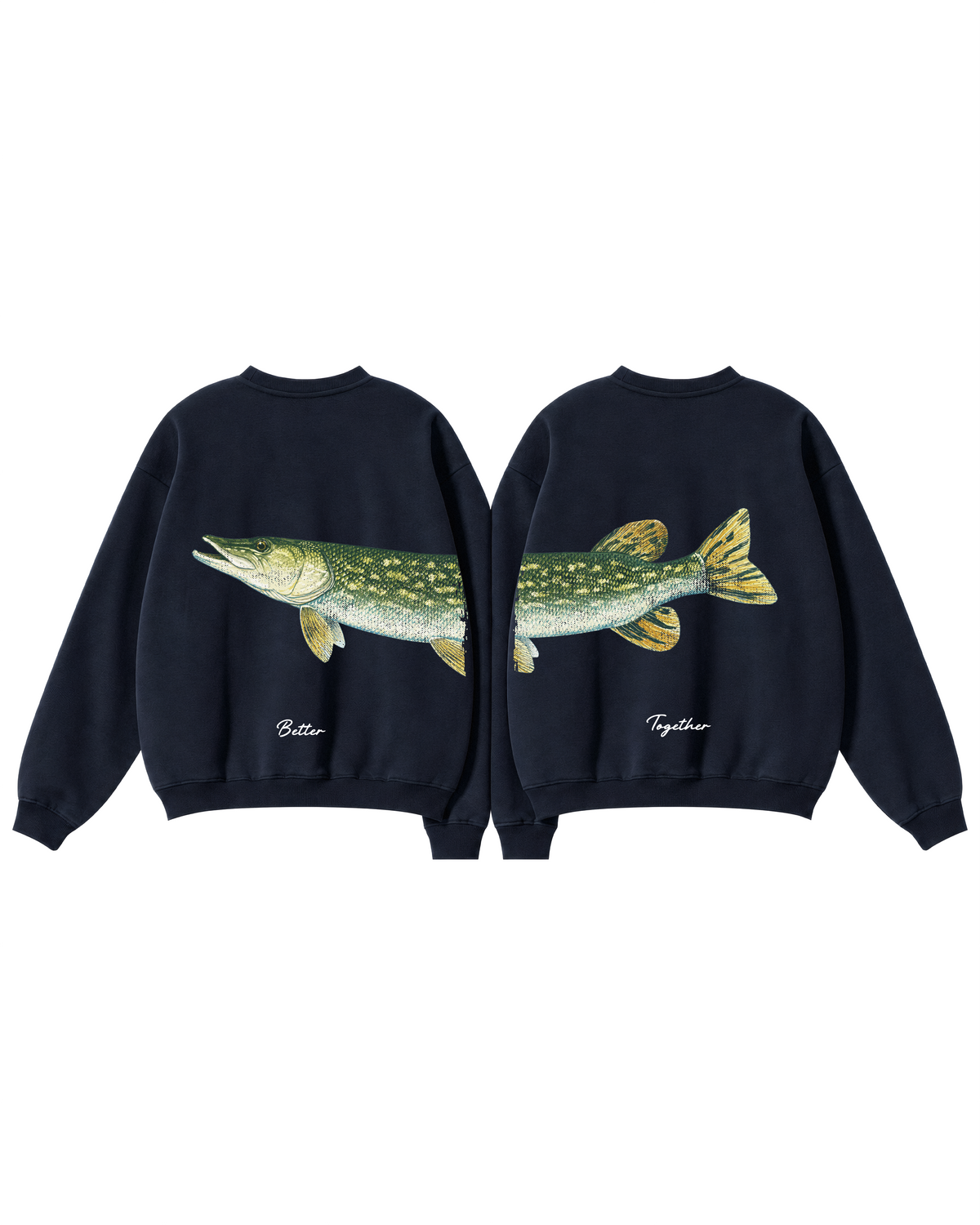 Better Together Northern Pike Couple Crewneck Set