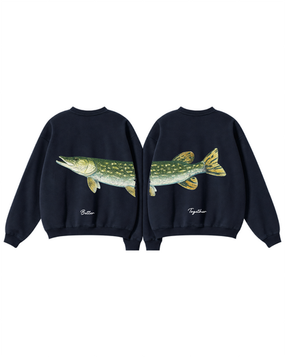 Better Together Northern Pike Couple Crewneck Set