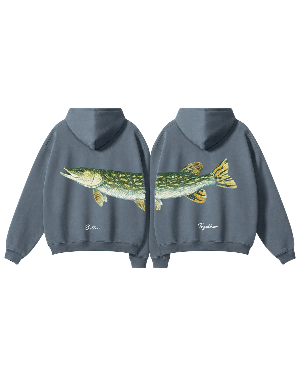 Better Together Northern Pike Couple Hoodie Set