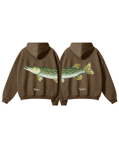 Better Together Northern Pike Couple Hoodie Set