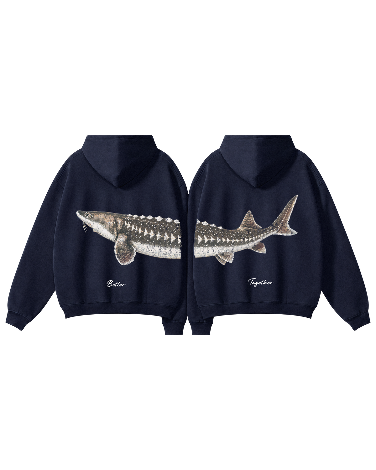 Better Together Sturgeon Couple Hoodie Set