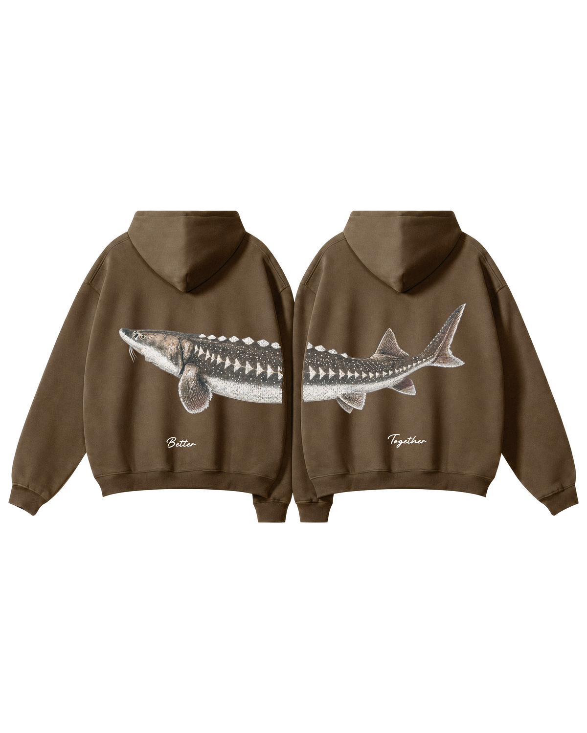 Better Together Sturgeon Couple Hoodie Set