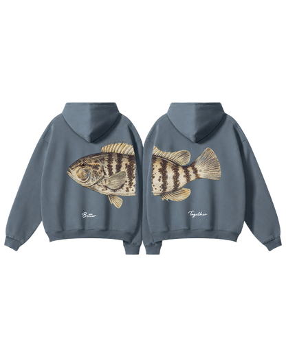 Better Together Tautog Couple Unisex Hoodie Set