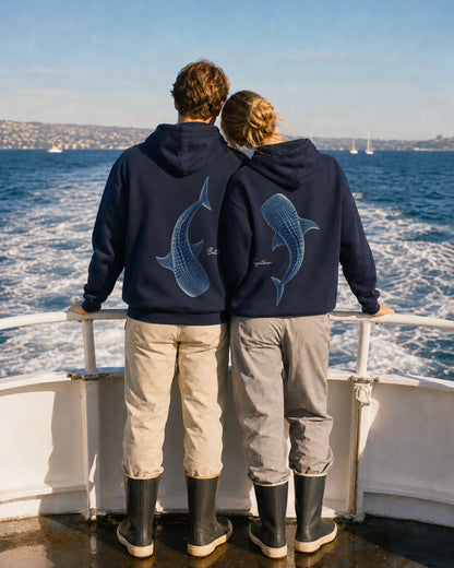 Better Together Whale Shark Couple Hoodie Set