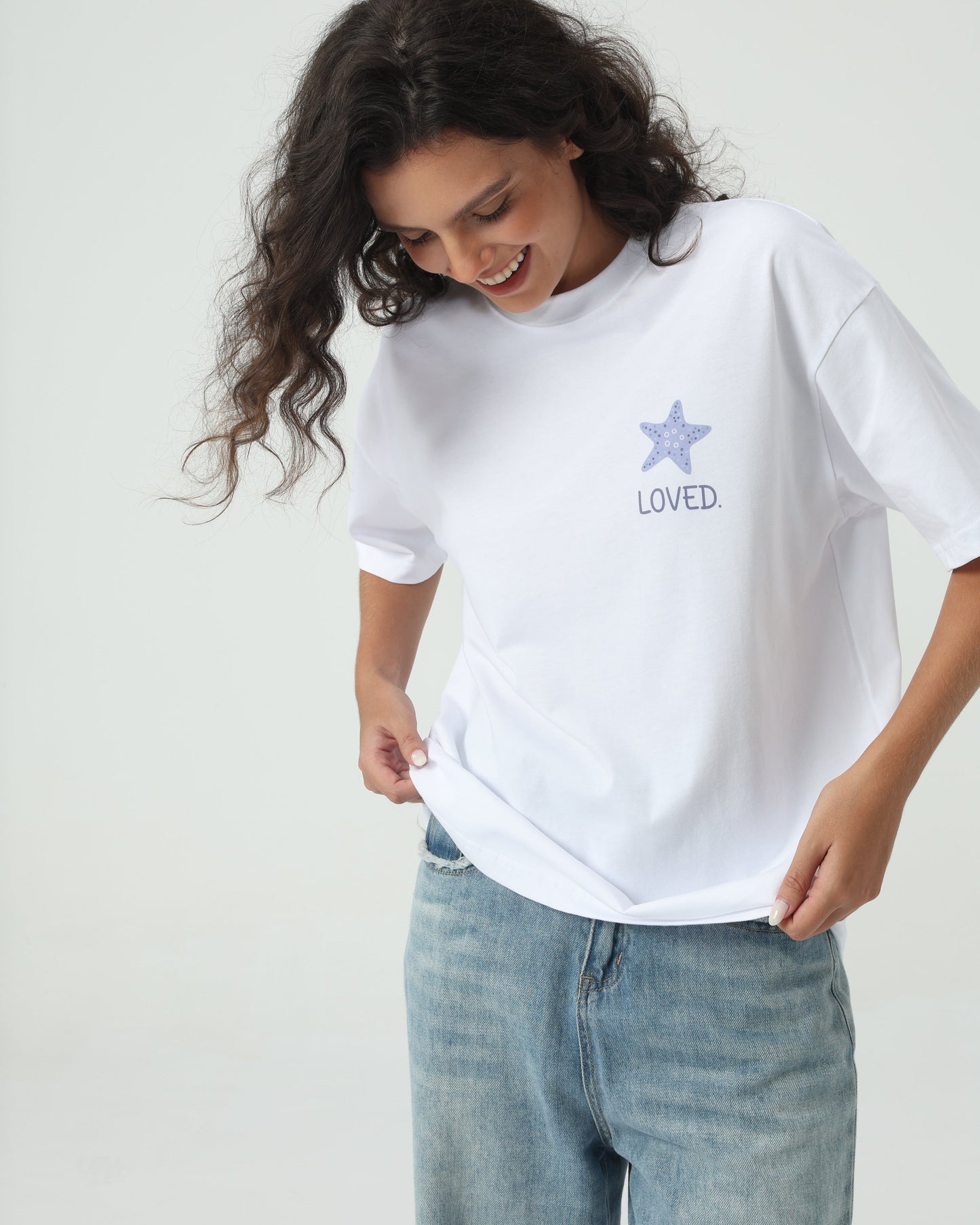 Seashell Cross Tee