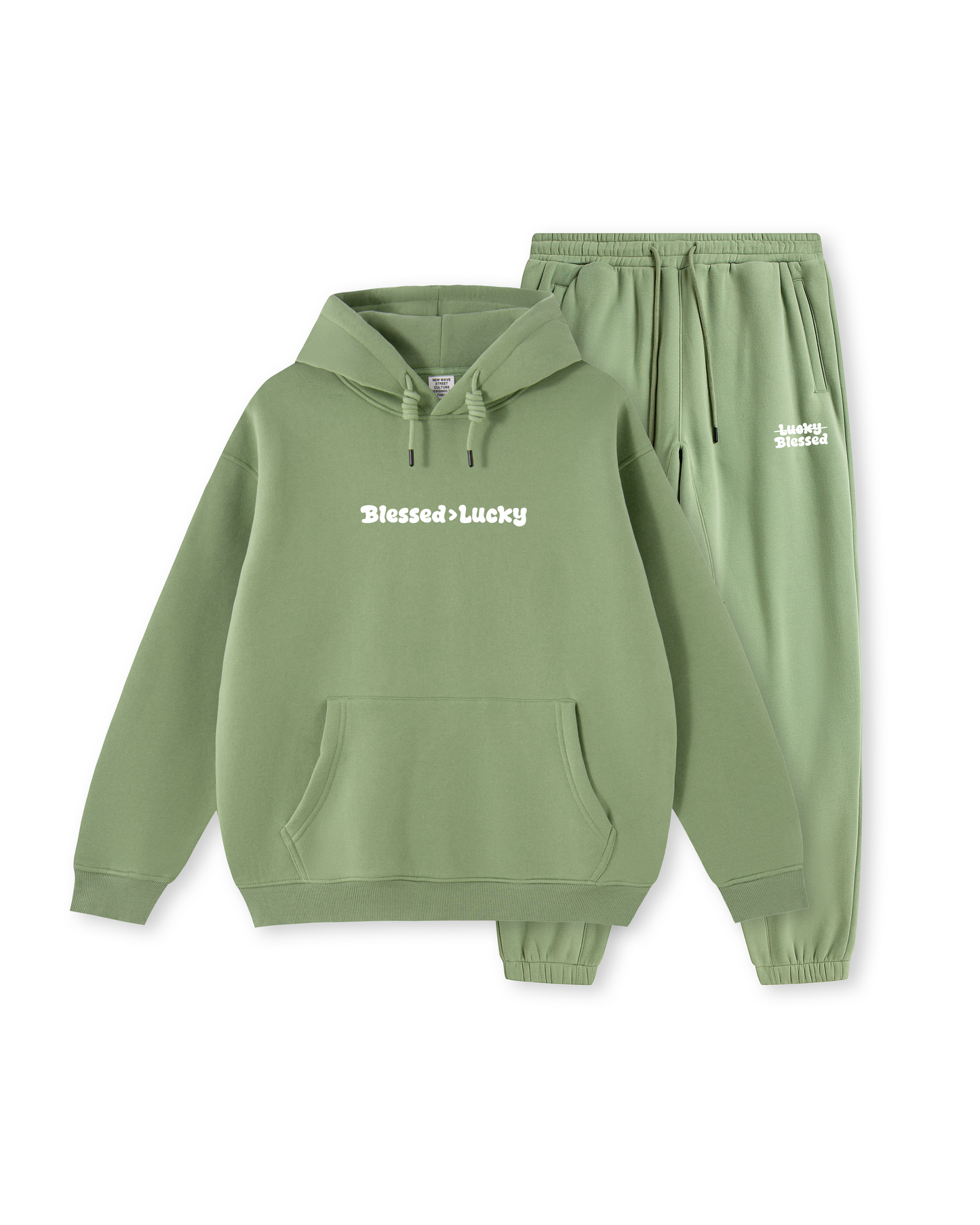 Not Lucky , Just Blessed Hoodie