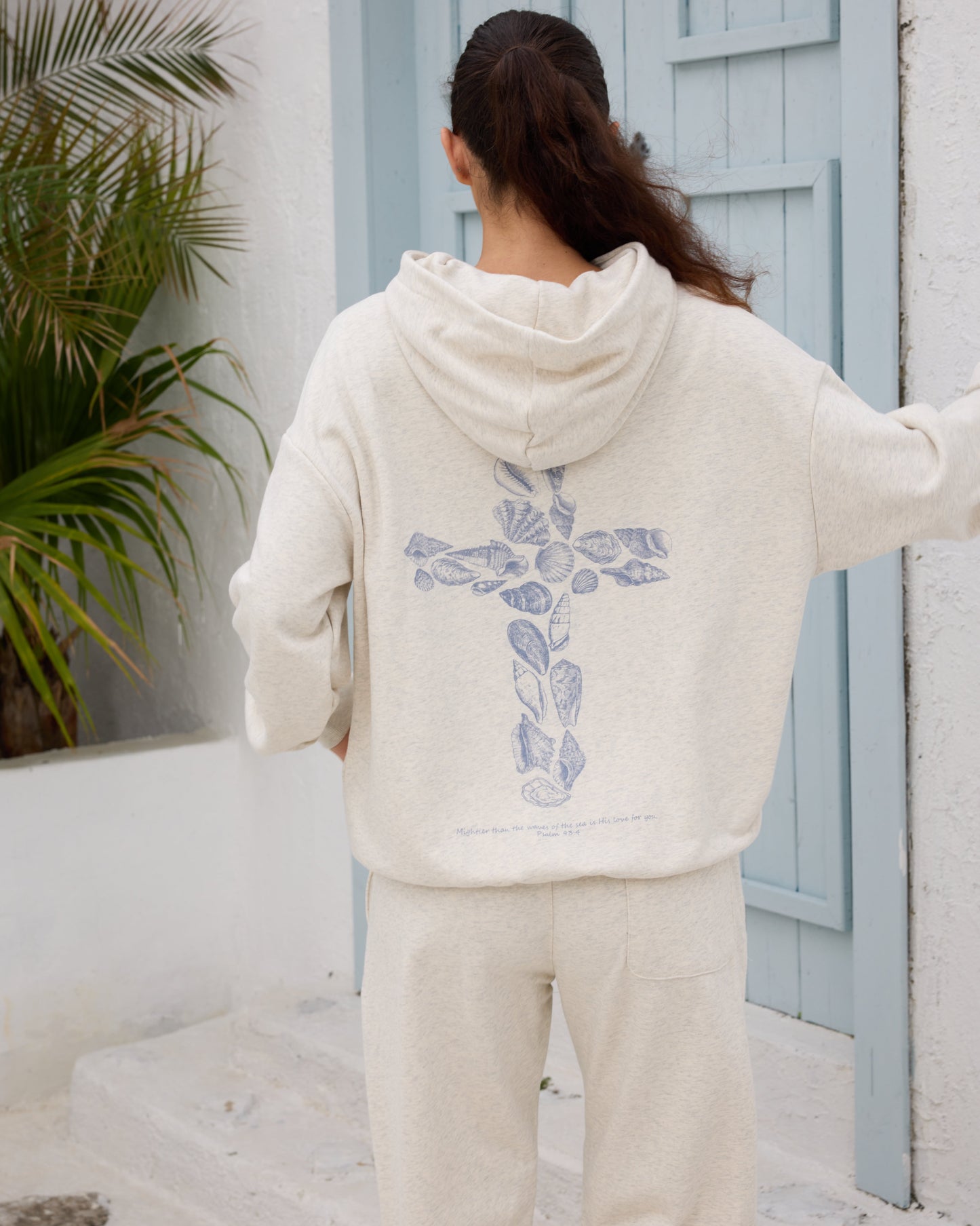 His Love Cross Hoodie