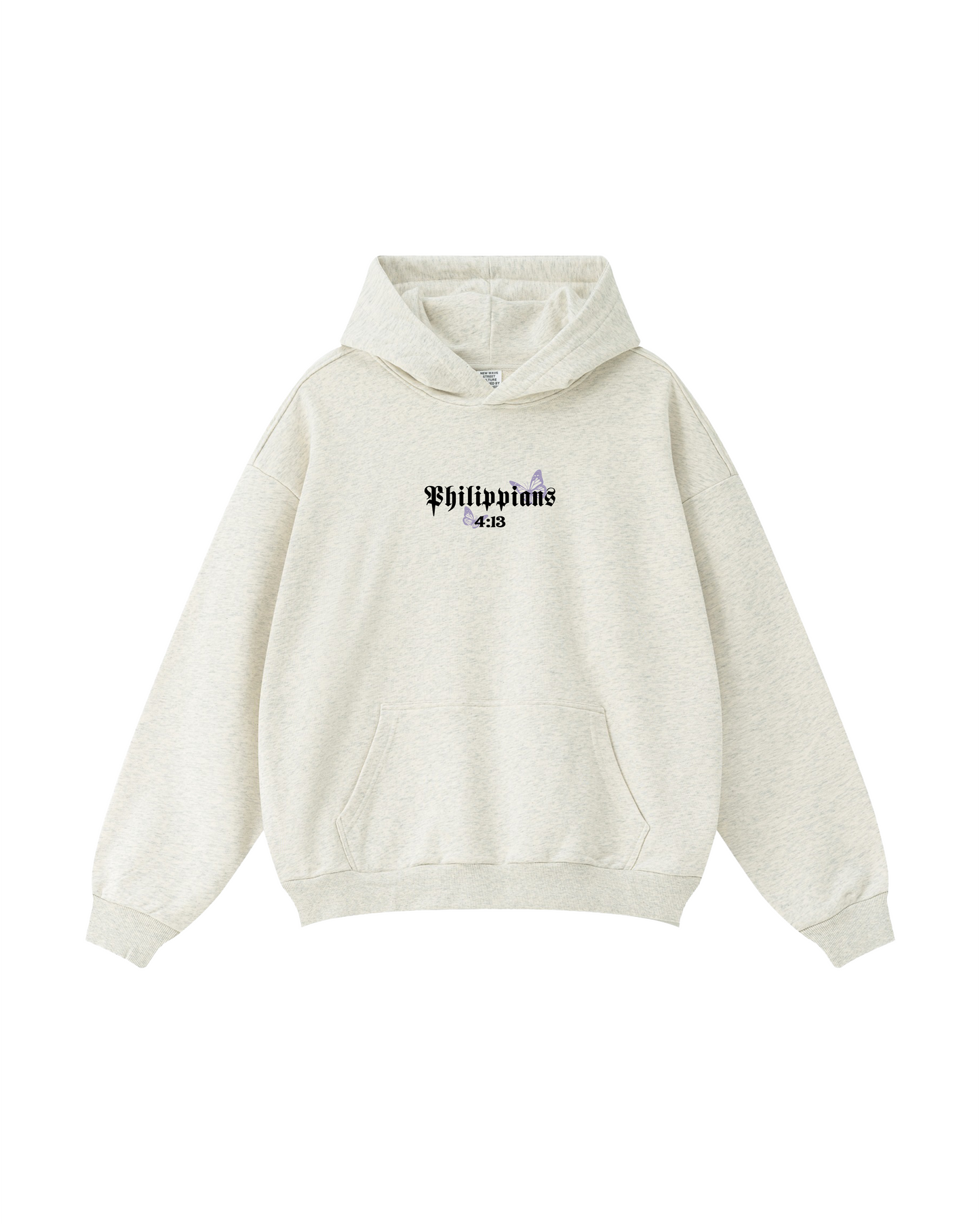 Philippians 4:13 Butterfly Hoodie