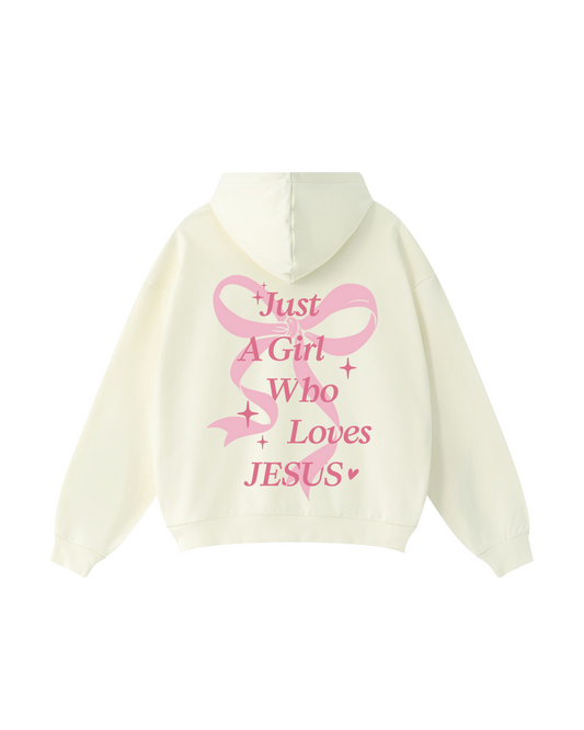 Just A Girl Who Loves Jesus Hoodie