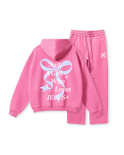 Just A Girl Who Loves Jesus Hoodie