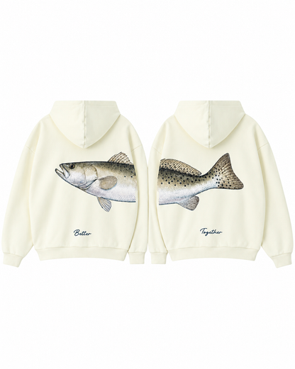 Better Together Speckled Trout Couple Hoodie Set