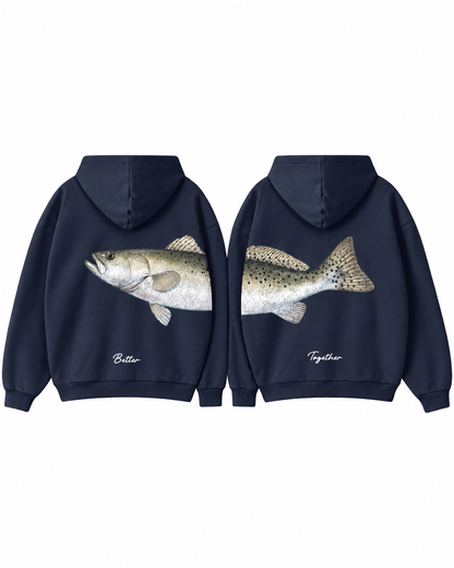 Better Together Speckled Trout Couple Hoodie Set