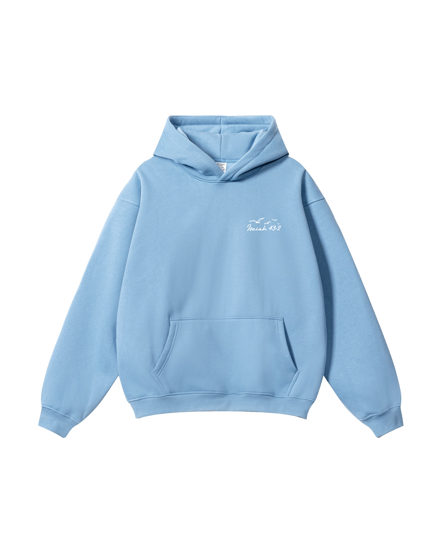 When You Go Through Deep Waters Isaiah 43:2 Hoodie