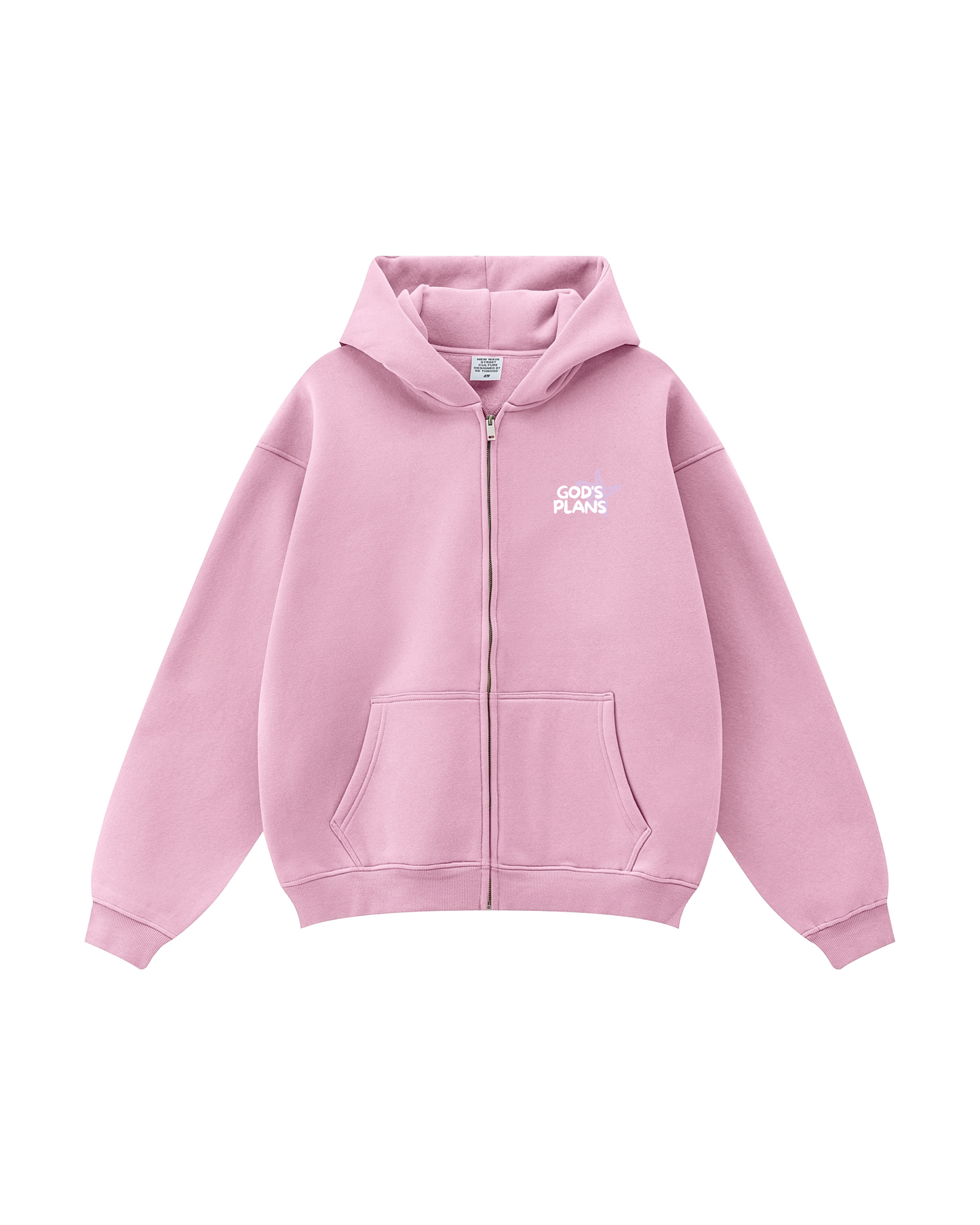 God's Plans for You Seashell Zip-Up Hoodie