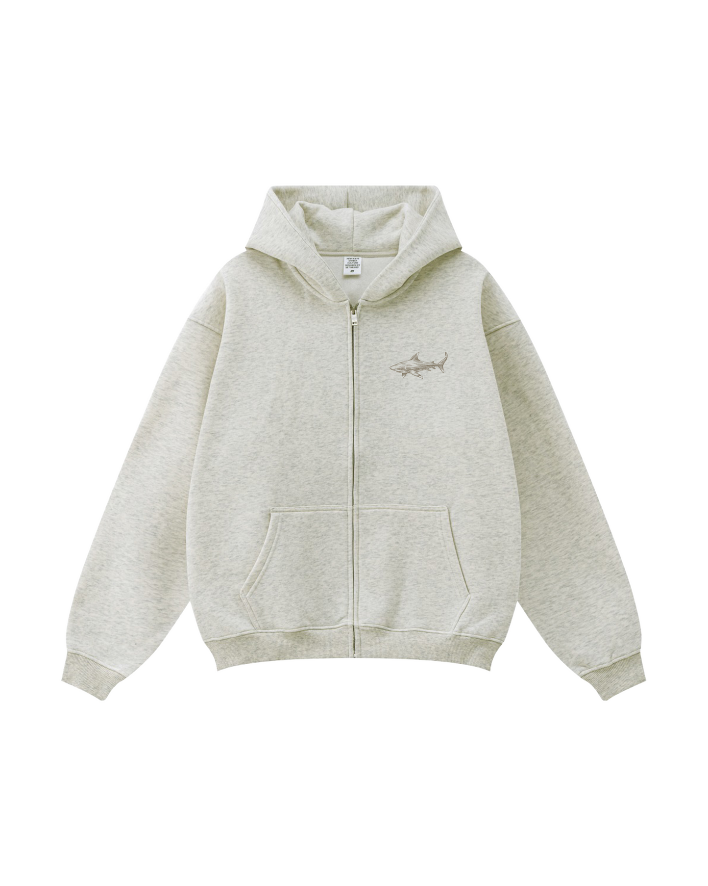 Sharks of the Deep Zip-Up Hoodie