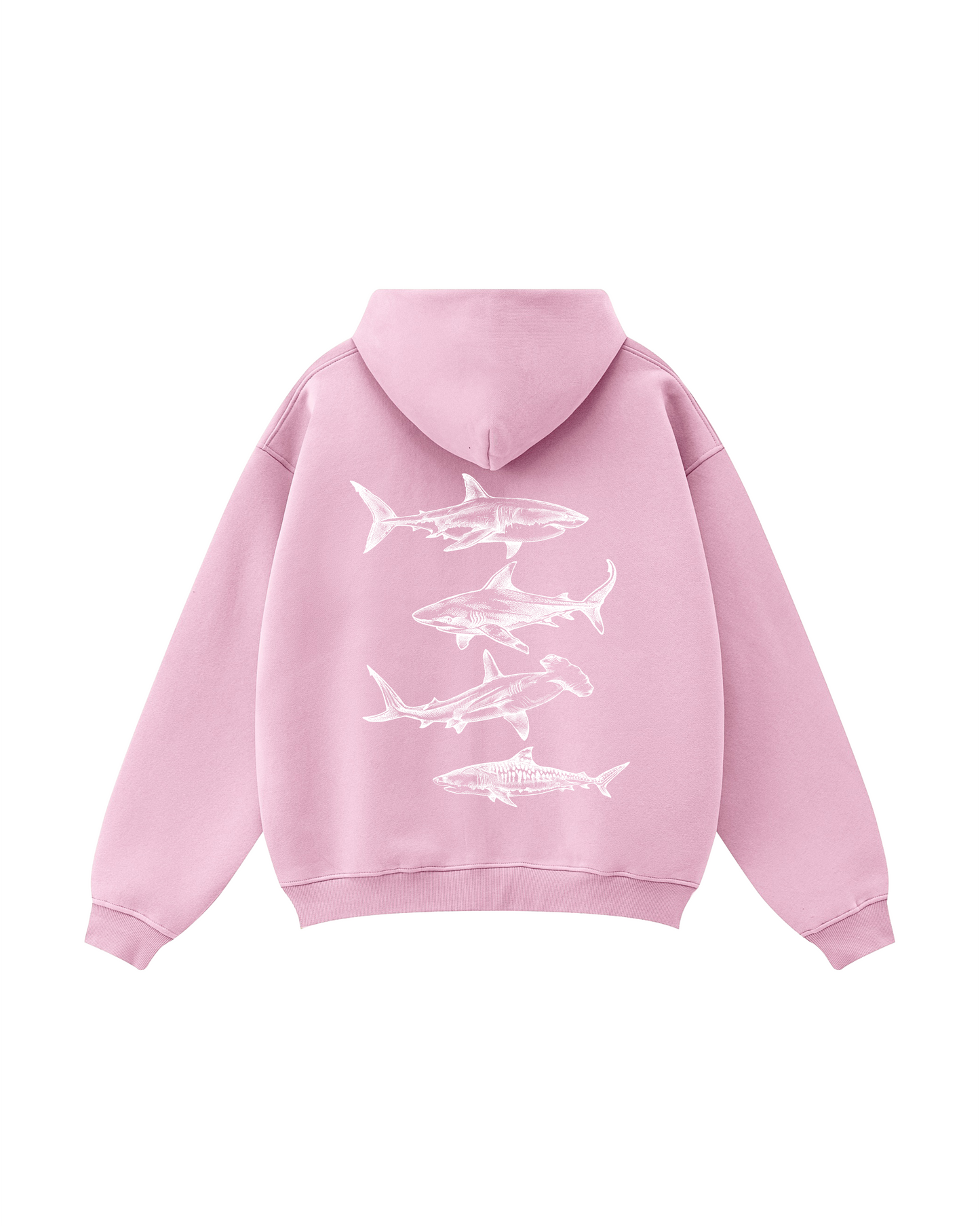 Sharks of the Deep Zip-Up Hoodie