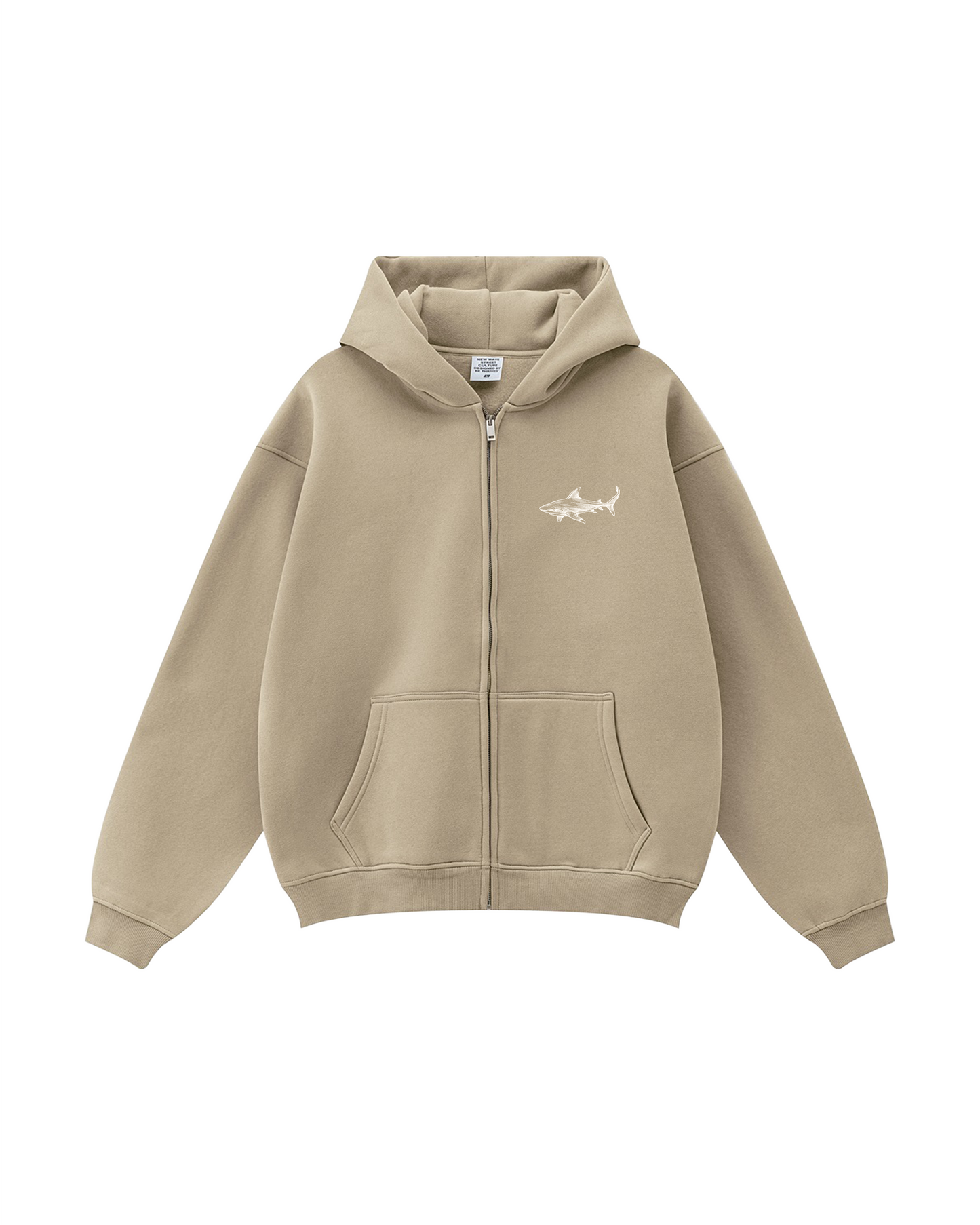 Sharks of the Deep Zip-Up Hoodie