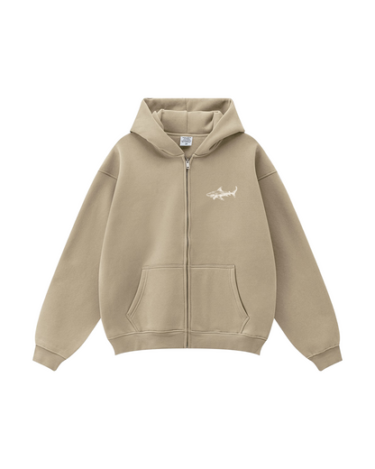 Sharks of the Deep Zip-Up Hoodie