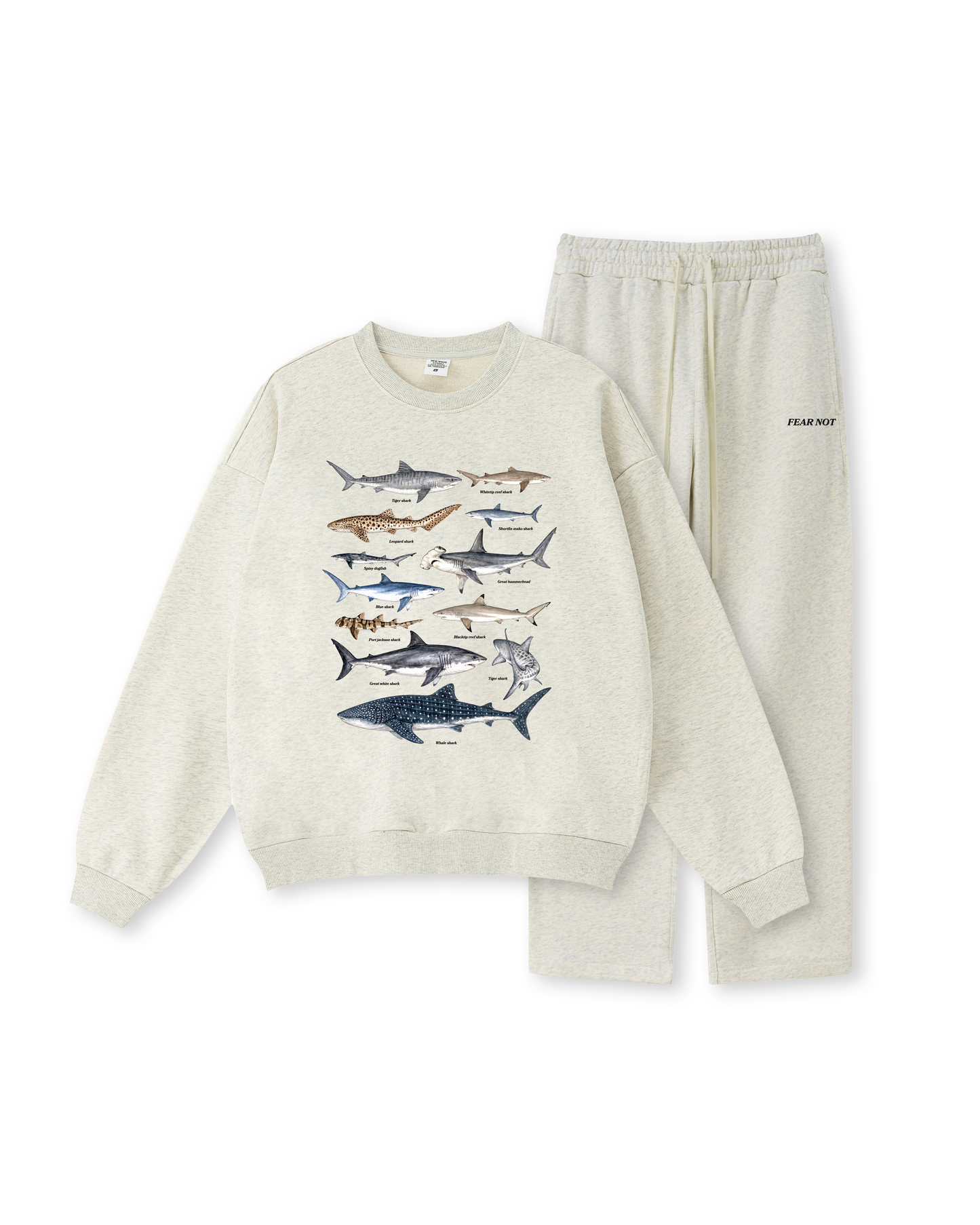 Shark Species Crewneck