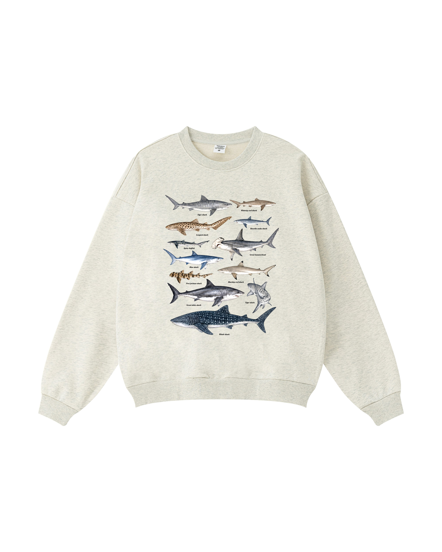 Shark Species Crewneck