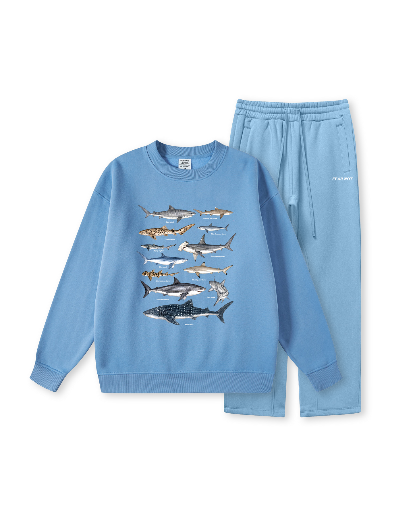 Shark Species Crewneck
