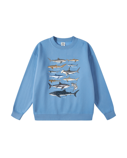 Shark Species Crewneck