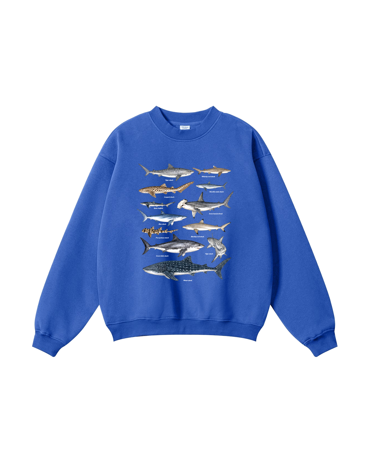 Shark Species Crewneck