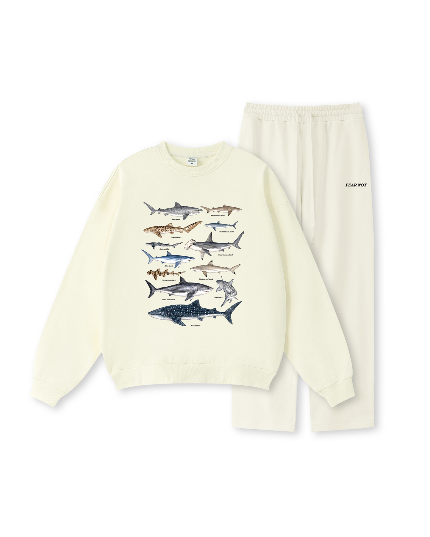 Shark Species Crewneck