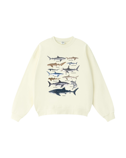 Shark Species Crewneck
