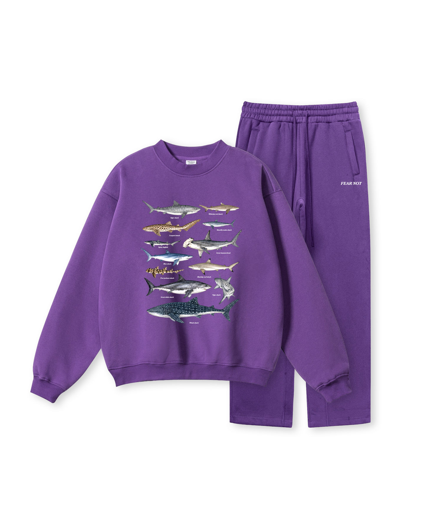Shark Species Crewneck