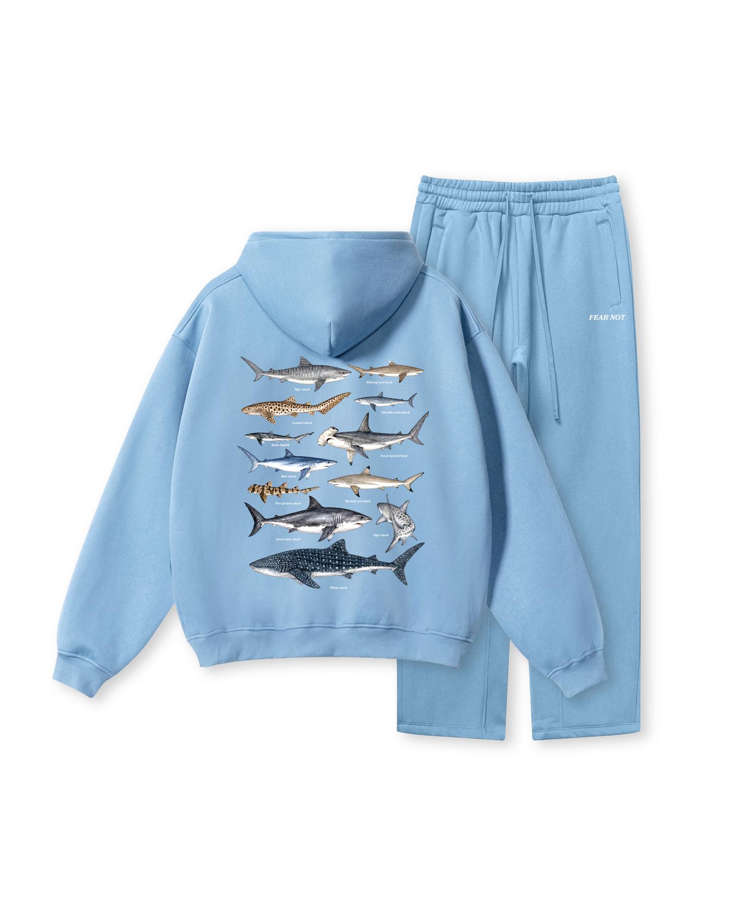 Sharks of the Deep Hoodie
