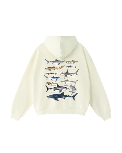 Sharks of the Deep Hoodie