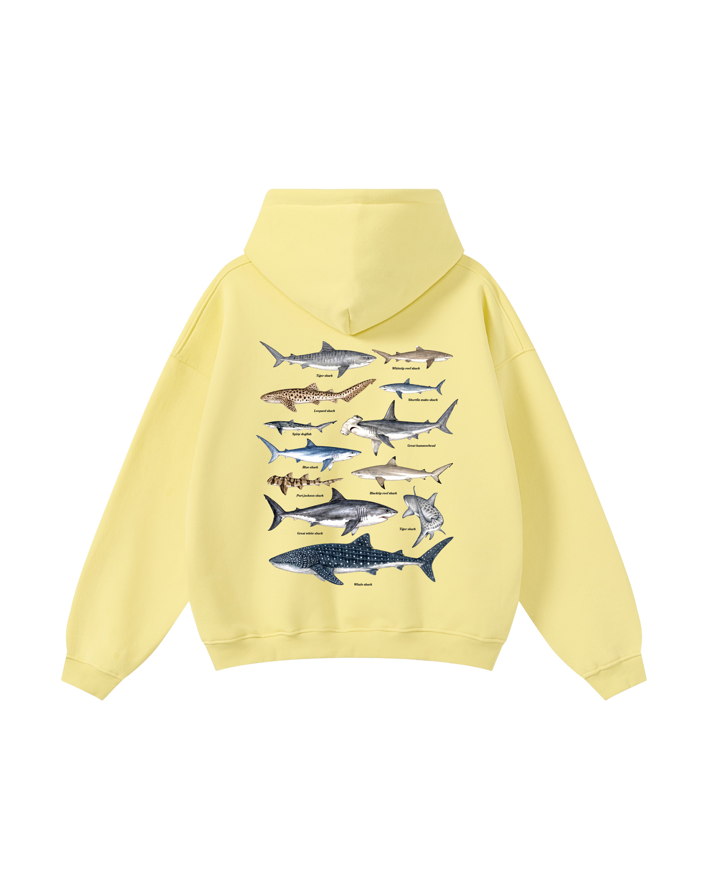 Sharks of the Deep Hoodie