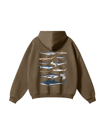Sharks of the Deep Hoodie